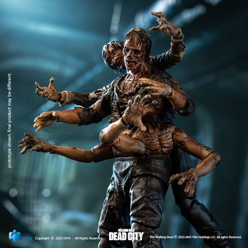 The Walking Dead Exquisite Mini Action Figure 1/18 Dead City Walker King 11 cm Hiya