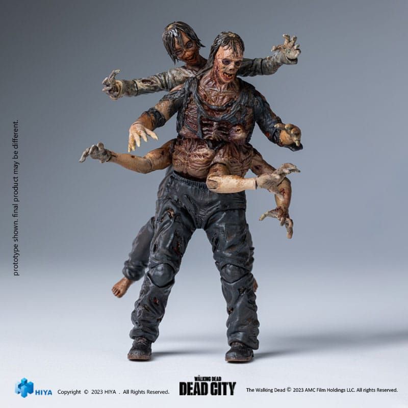 The Walking Dead Exquisite Mini Action Figure 1/18 Dead City Walker King 11 cm Hiya