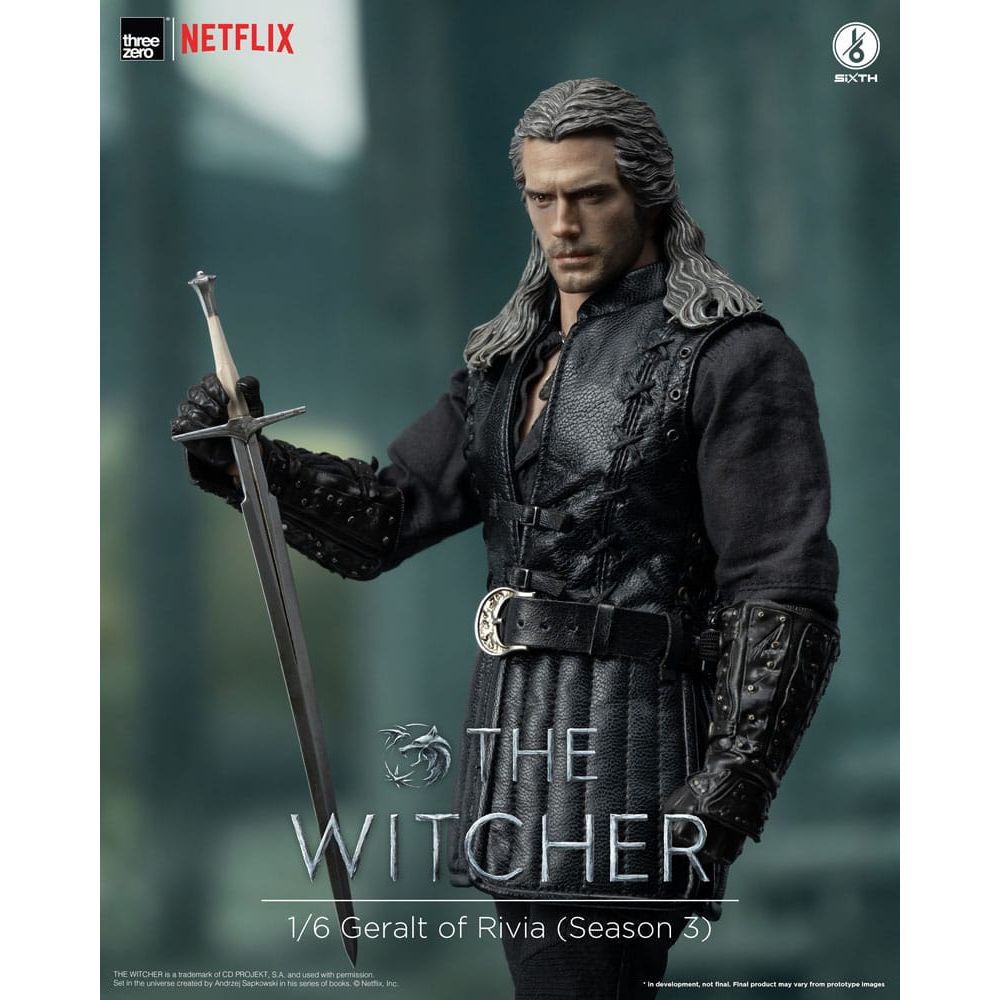 The Witcher Season 3 Action Figure 1/6 Geralt of Rivia 31 cm ThreeZero