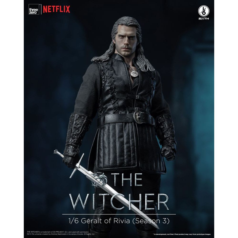 The Witcher Season 3 Action Figure 1/6 Geralt of Rivia 31 cm ThreeZero
