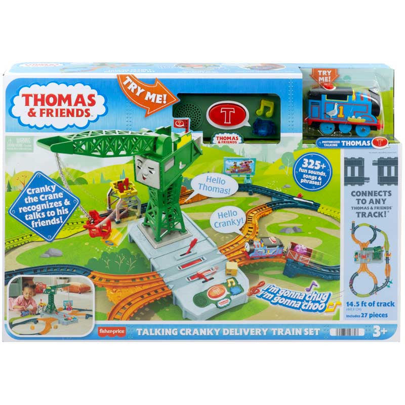 Thomas & Friends Talking Cranky Delivery Train Set Thomas & Friends