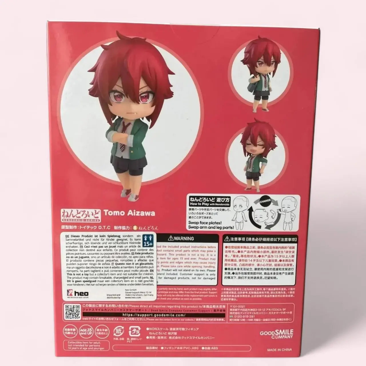 Tomo-chan Is a Girl! Nendoroid Action Figure Tomo Aizawa 10 cm Good Smile Company