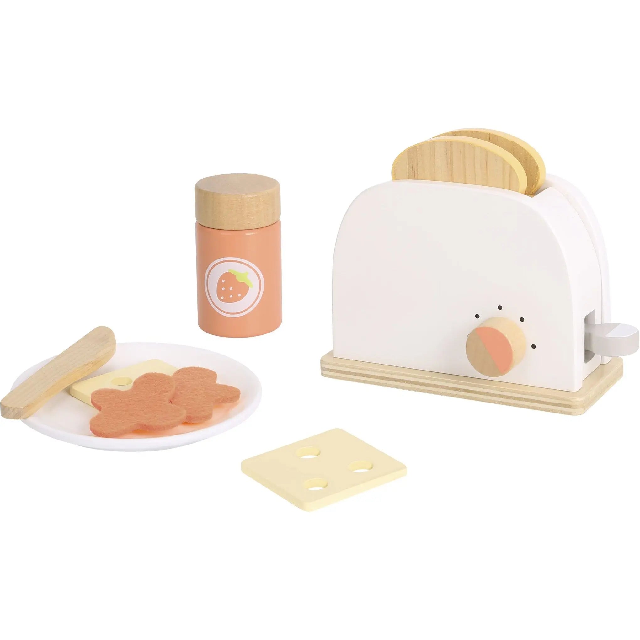 Tooky Toy Wooden Toaster Set Tooky Toy