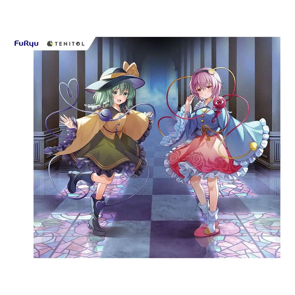 Touhou Project Tenitol PVC Statue Koishi Komeiji & Satori Komeiji 22 cm Furyu