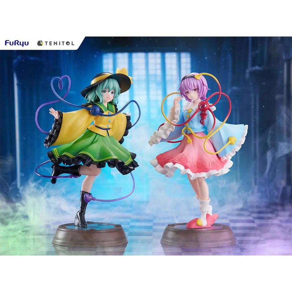 Touhou Project Tenitol PVC Statue Koishi Komeiji & Satori Komeiji 22 cm Furyu