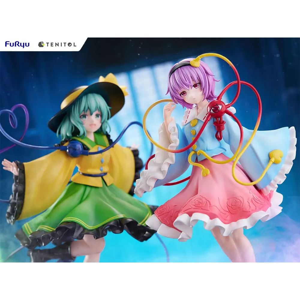 Touhou Project Tenitol PVC Statue Koishi Komeiji & Satori Komeiji 22 cm Furyu