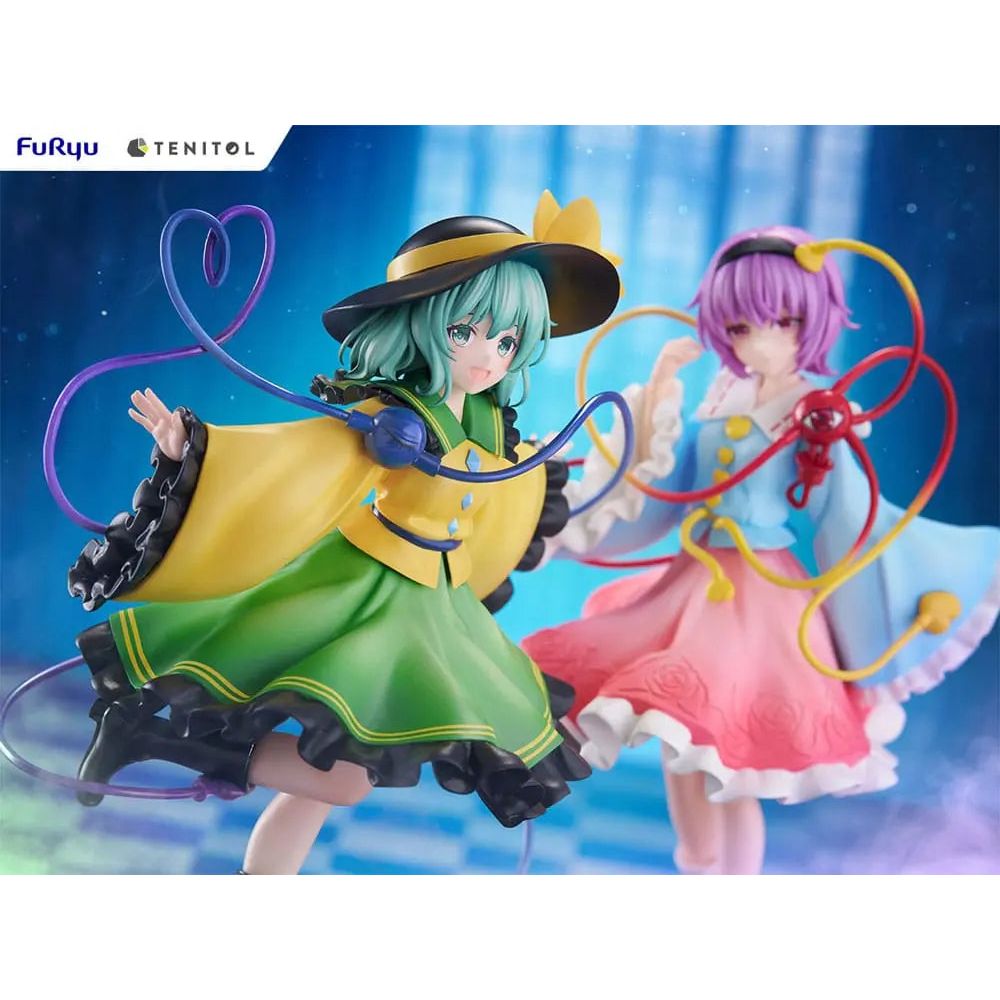 Touhou Project Tenitol PVC Statue Koishi Komeiji & Satori Komeiji 22 cm Furyu