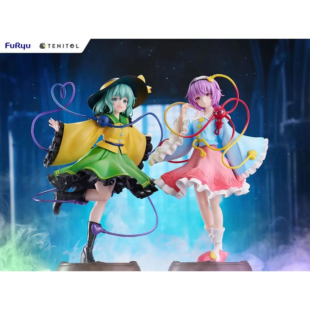 Touhou Project Tenitol PVC Statue Koishi Komeiji & Satori Komeiji 22 cm Furyu