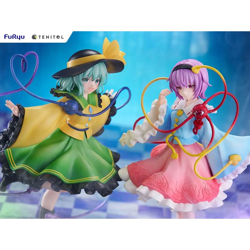 Touhou Project Tenitol PVC Statue Koishi Komeiji & Satori Komeiji 22 cm Furyu