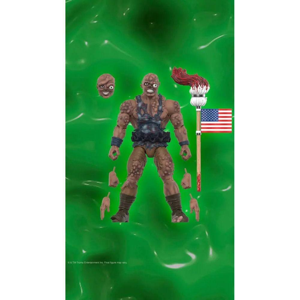 Toxic Avenger Ultimates Action Figure Toxic Avenger Movie Version 18 cm Super7