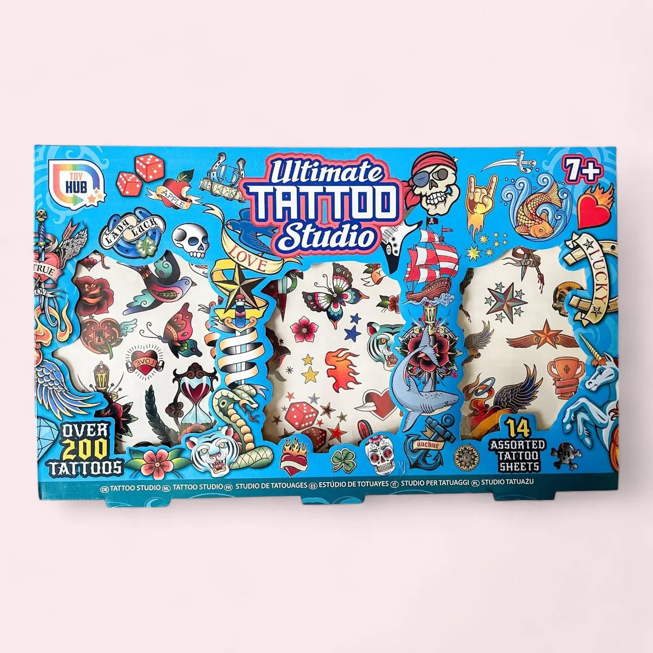 Toy Hub Ultimate Tattoo Studio Blue Toy Hub