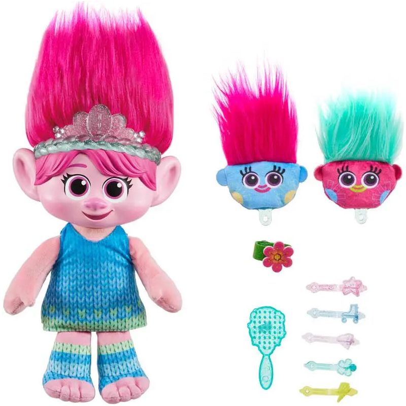 Trolls 3 Band Together Hair Pops Showtime Surprise Queen Poppy Trolls