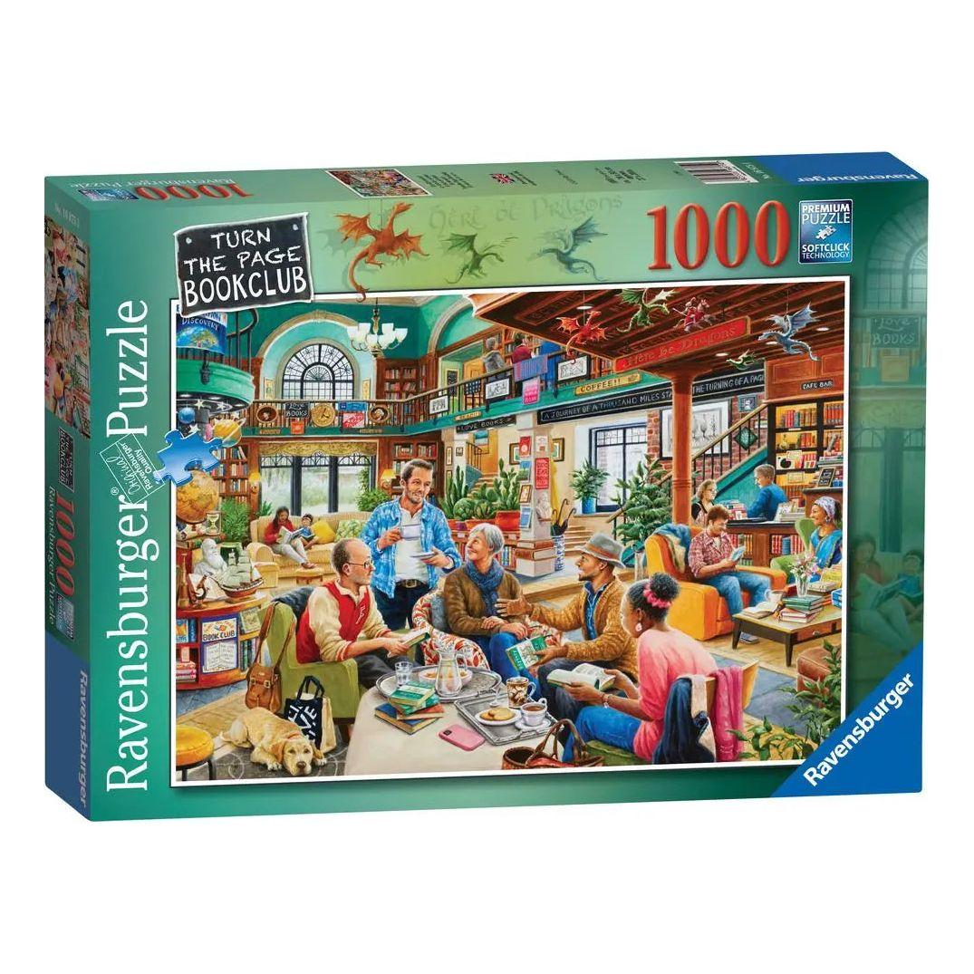 Turn the Page Bookclub 1000 Piece Jigsaw Puzzle Ravensburger