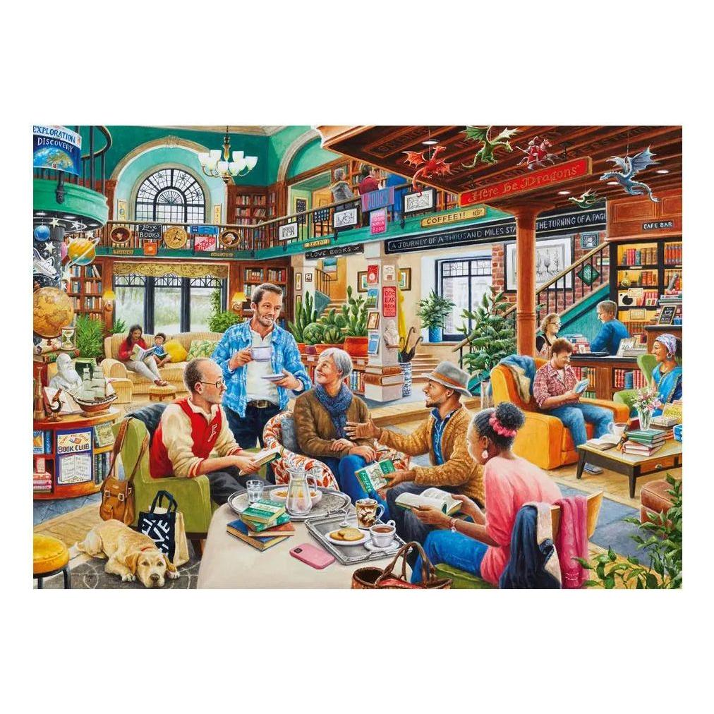 Turn the Page Bookclub 1000 Piece Jigsaw Puzzle Ravensburger