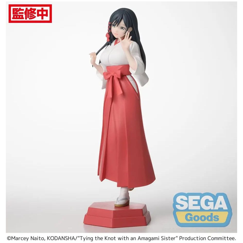 Tying the Knot with an Amagami Sister Desktop x Decorate Collections PVC Statue Yae Amagami 16 cm Sega Goods