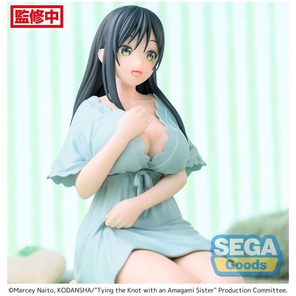 Tying the Knot with an Amagami Sister Yumemirize PVC Statue Yae Amagami 10 cm Sega Goods