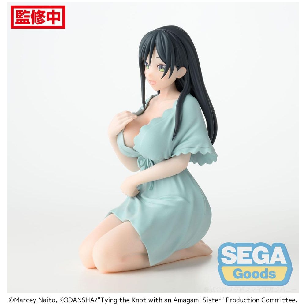 Tying the Knot with an Amagami Sister Yumemirize PVC Statue Yae Amagami 10 cm Sega Goods