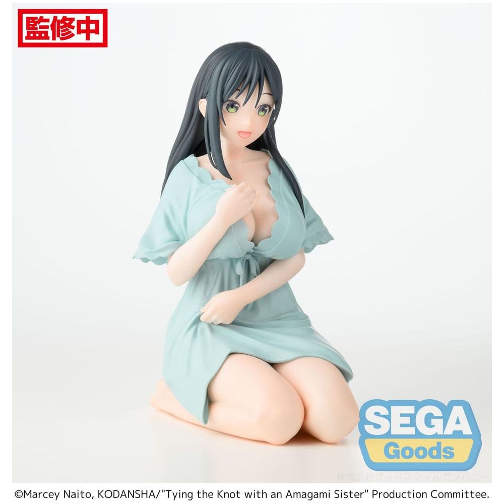 Tying the Knot with an Amagami Sister Yumemirize PVC Statue Yae Amagami 10 cm Sega Goods