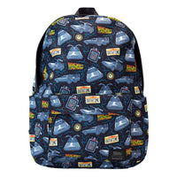 Thumbnail for Universal by Loungefly Full-Size Nylon Backpack Back to the Future 40th Anniversary