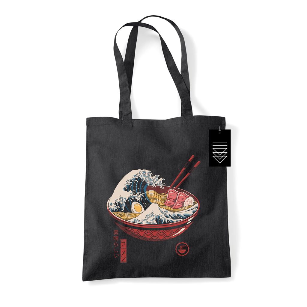 Vincent Trinidad (the Great Ramen Wave) Tote Bag