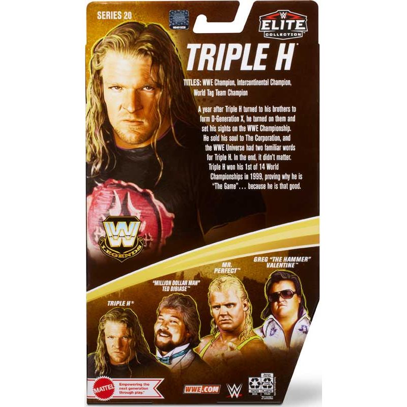 WWE Elite Collection Series 20 Triple H Action Figure WWE