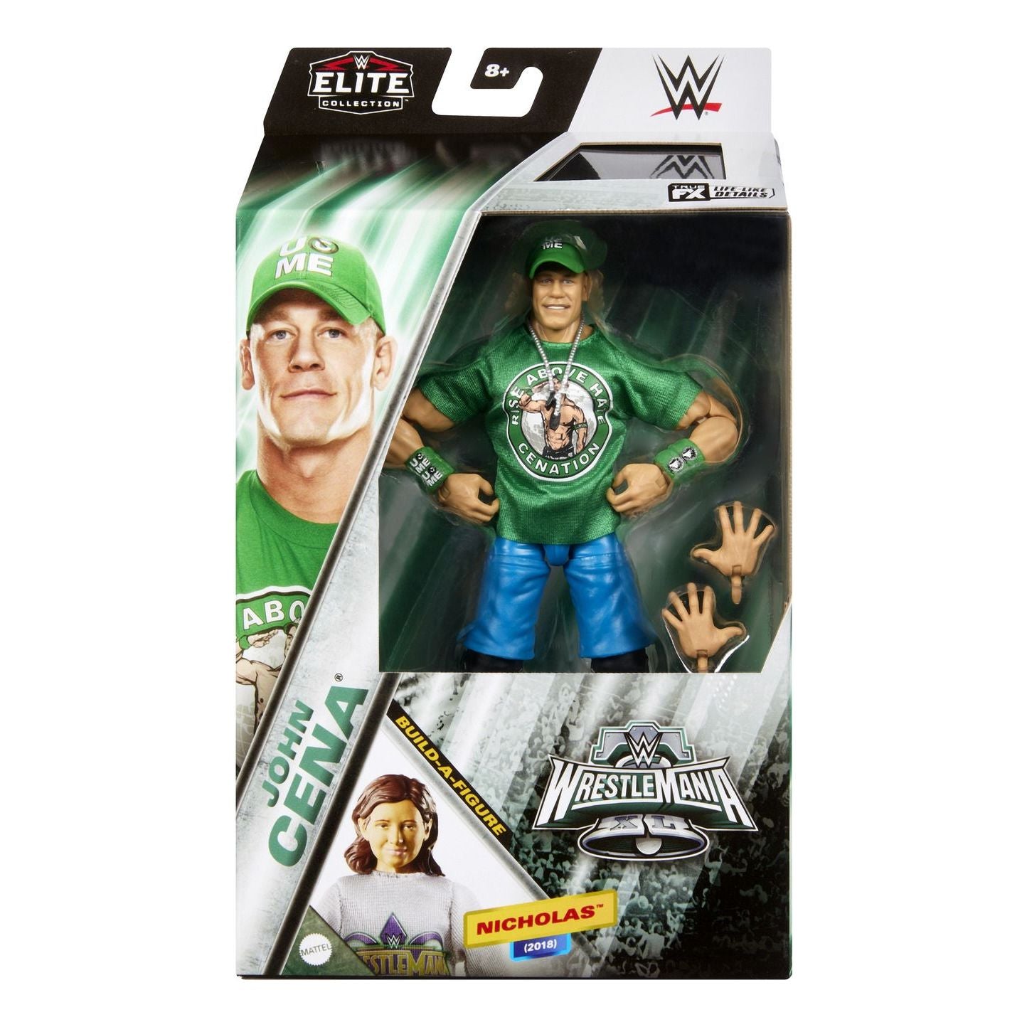 WWE Elite WrestleMania John Cena Action Figure WWE