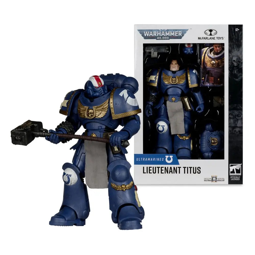 Warhammer 40,000 Action Figure Ultramarines: Lieutenant Titus 18 cm McFarlane Toys