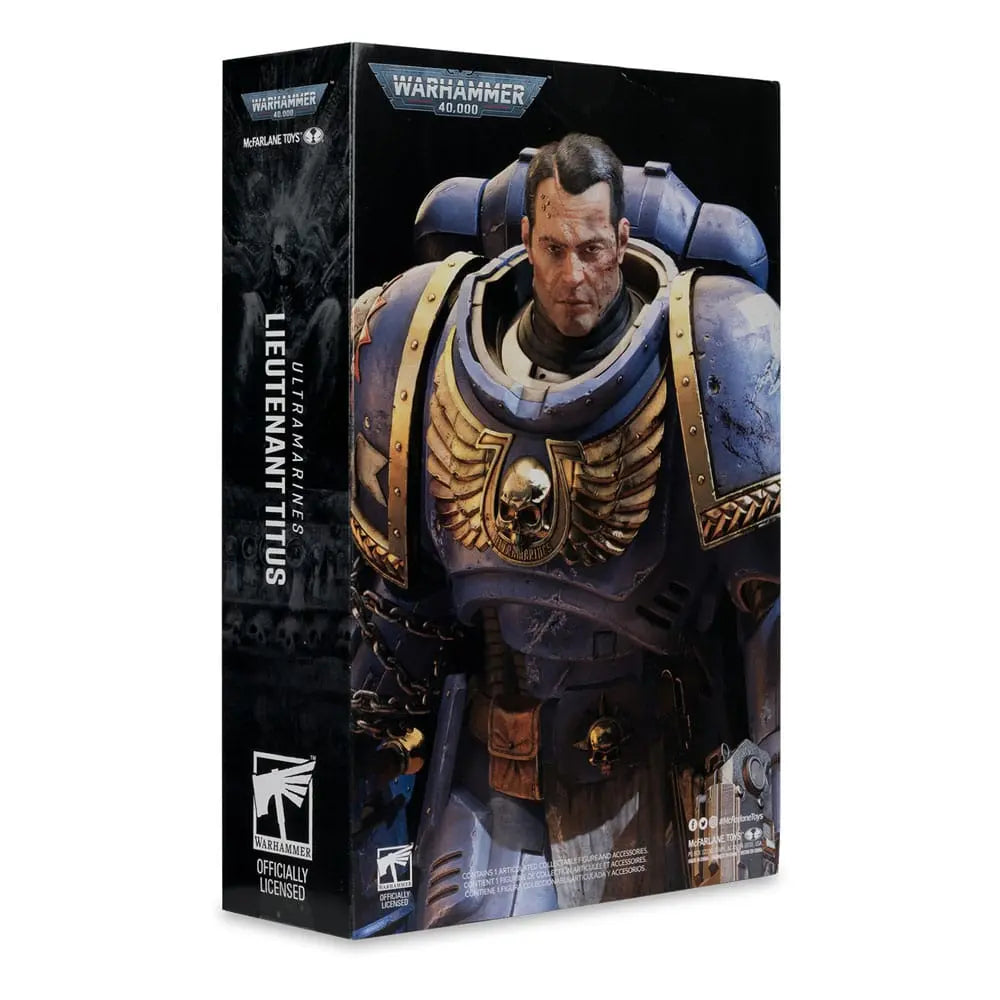 Warhammer 40,000 Action Figure Ultramarines: Lieutenant Titus 18 cm McFarlane Toys