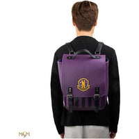 Thumbnail for Wednesday Backpack Nevermore Academy Purple Cinereplicas