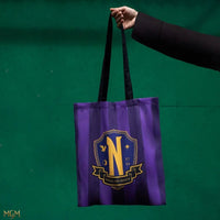 Thumbnail for Wednesday Tote Bag Nevermore Academy Cinereplicas