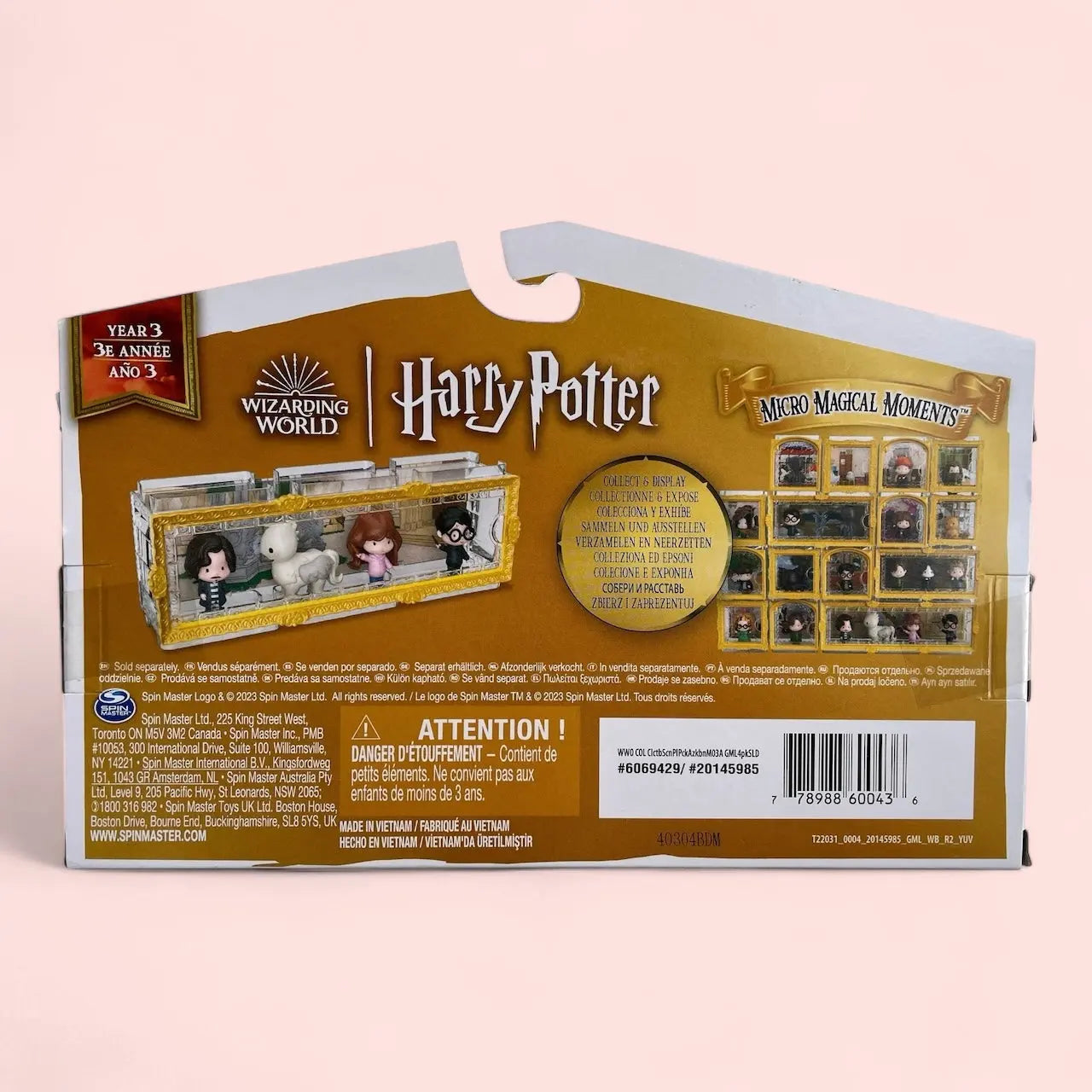 Wizarding World Harry Potter Micro Magical Moments Mini Figure Set Year 3 Harry Potter