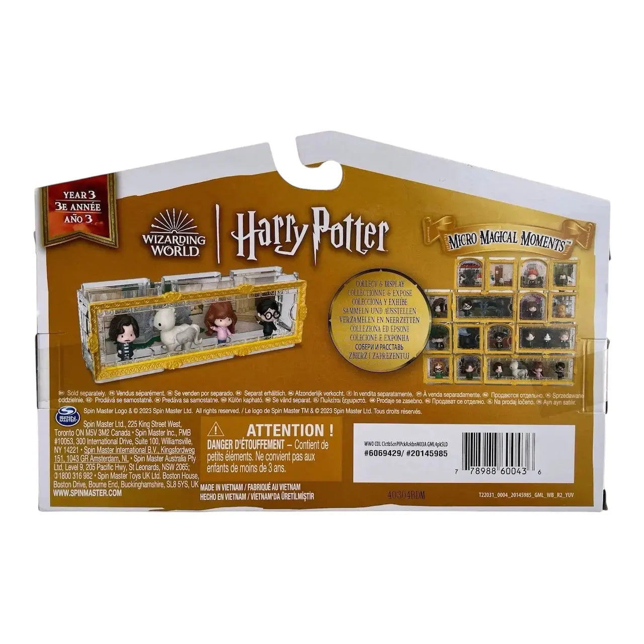 Wizarding World Harry Potter Micro Magical Moments Mini Figure Set Year 3 - Unicorn & Punkboi