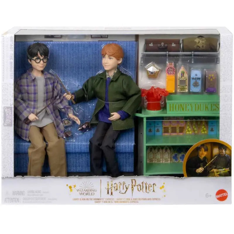 Wizarding World Harry Potter & Ron Hogwarts Express Doll Set Harry Potter