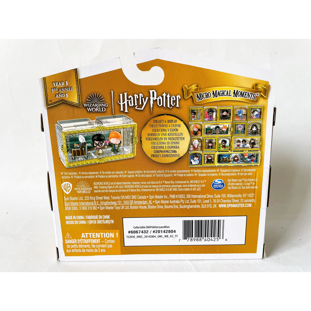 Wizarding World Micro Magical Moments - Hedwig Harry Ron Harry Potter