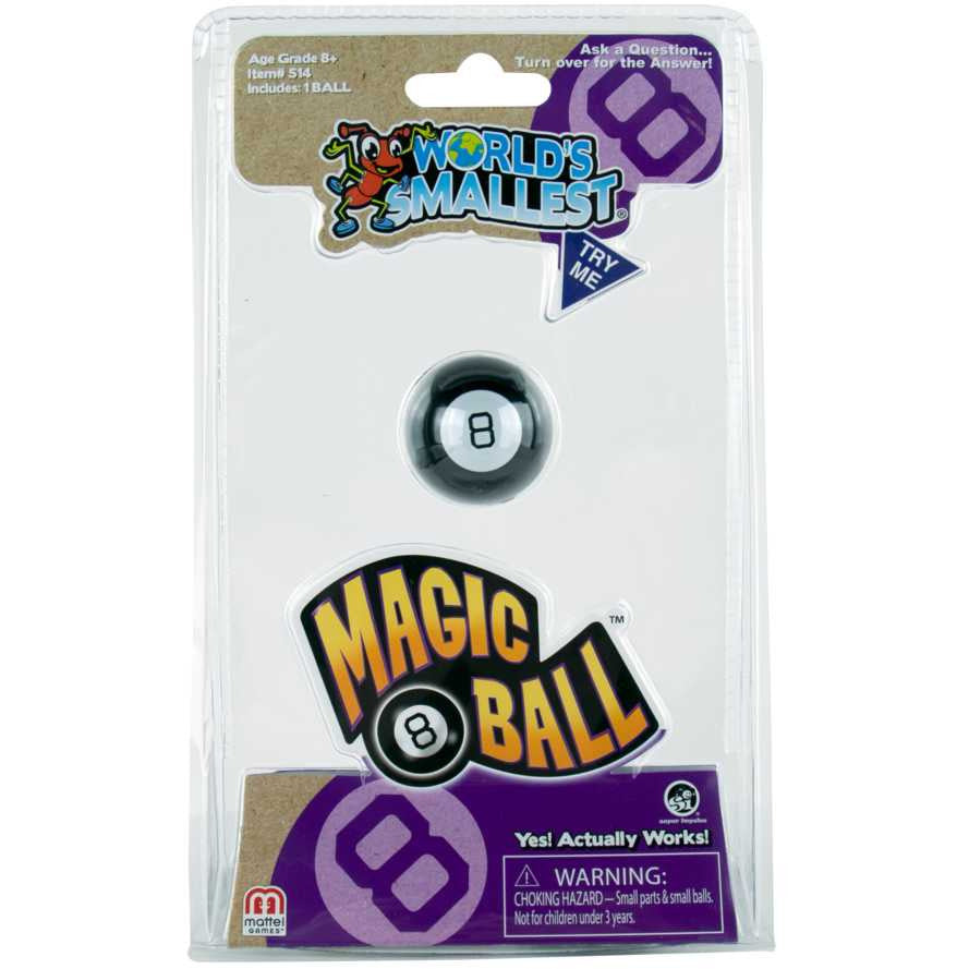 World's Smallest Magic 8 Ball World's Smallest