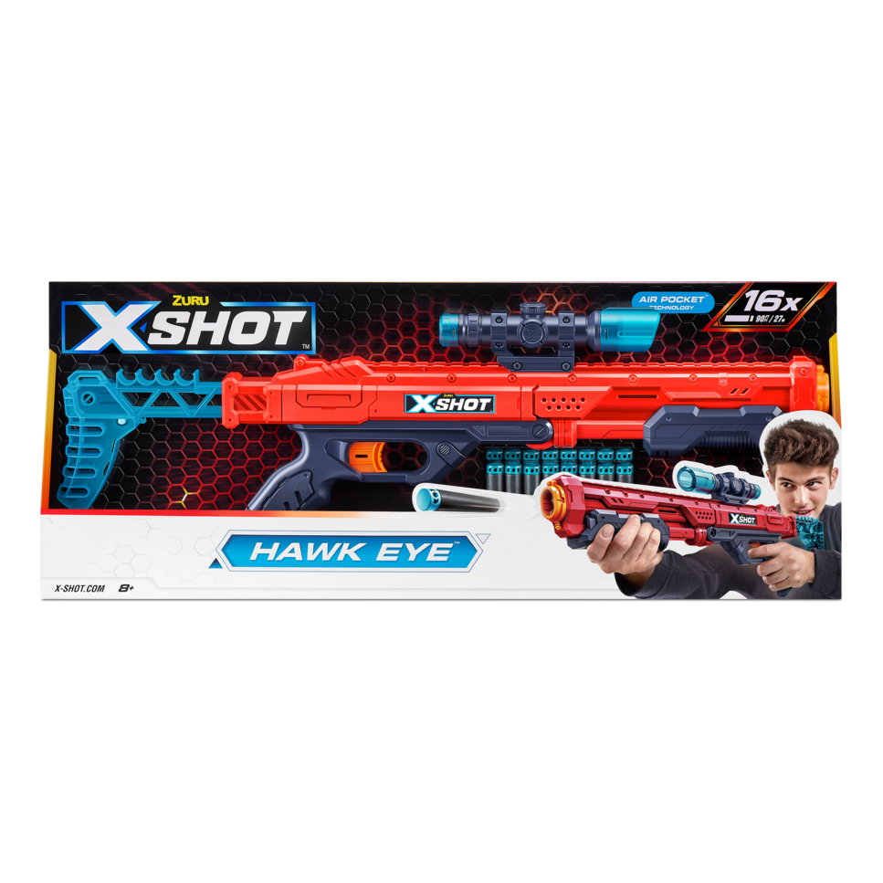 X-Shot Excel Hawk Eye Zuru
