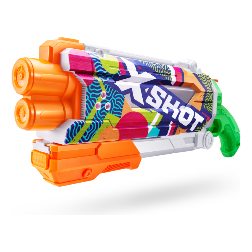 X-Shot Water-Fast Fill Skins Pump Action Assorted Zuru