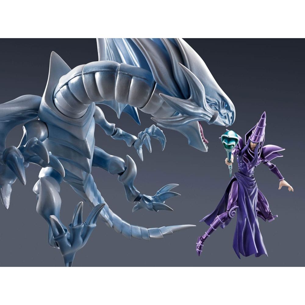 Yu-Gi-Oh! S.H. MonsterArts Action Figure Dark Magician 19 cm Tamashii Nations