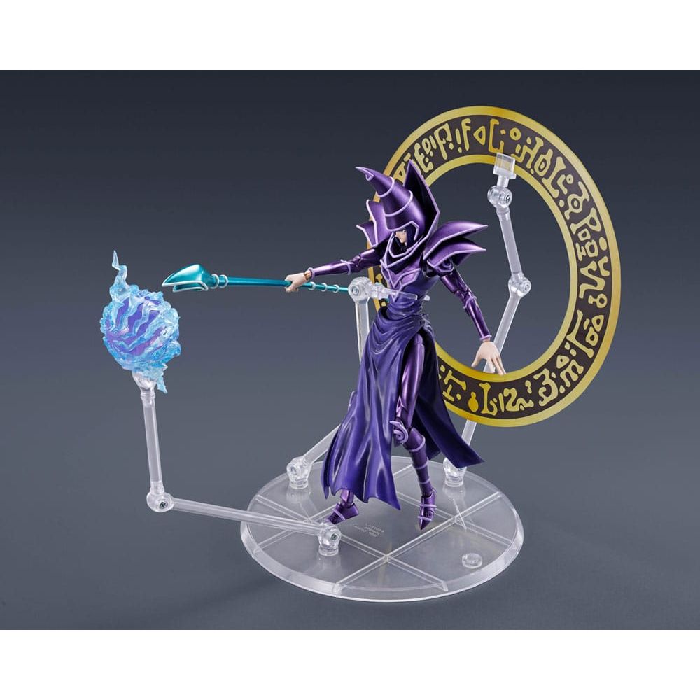 Yu-Gi-Oh! S.H. MonsterArts Action Figure Dark Magician 19 cm Tamashii Nations