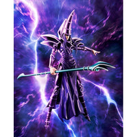 Thumbnail for Yu-Gi-Oh! S.H. MonsterArts Action Figure Dark Magician 19 cm Tamashii Nations