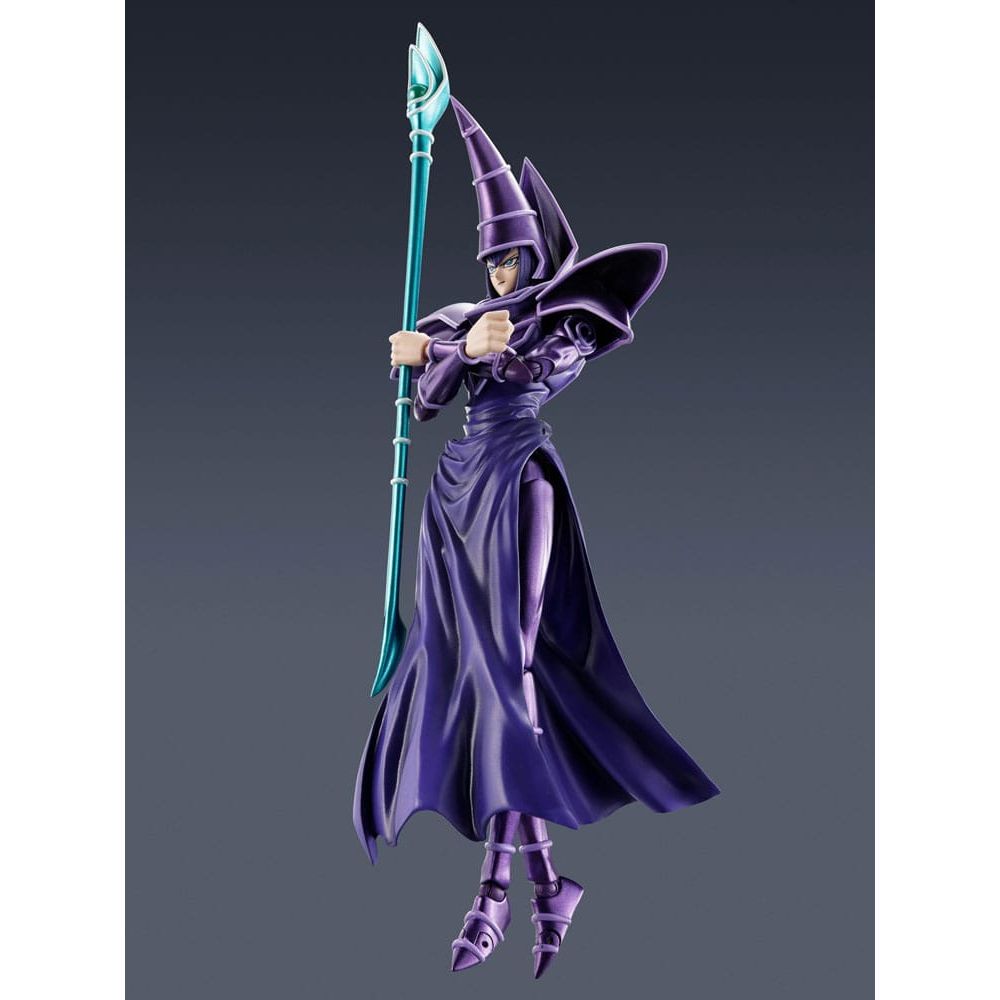 Yu-Gi-Oh! S.H. MonsterArts Action Figure Dark Magician 19 cm Tamashii Nations