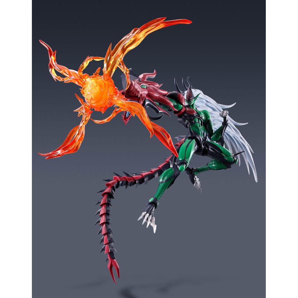 Yu-Gi-Oh! S.H. MonsterArts Action Figure Elemental Hero Flame Wingman 19 cm Tamashii Nations