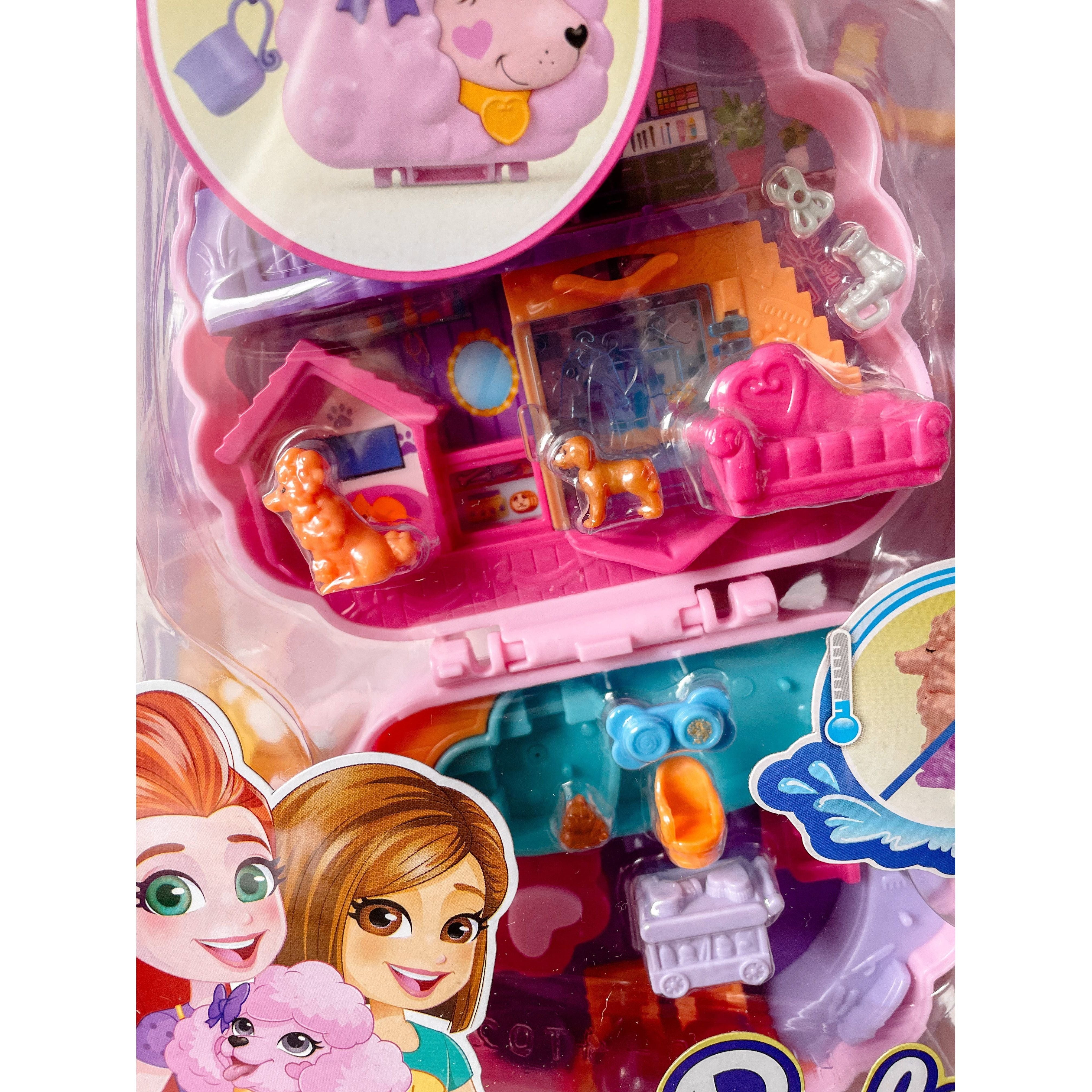 Polly Pocket Groom & Glam Poodle Compact Playset : Target