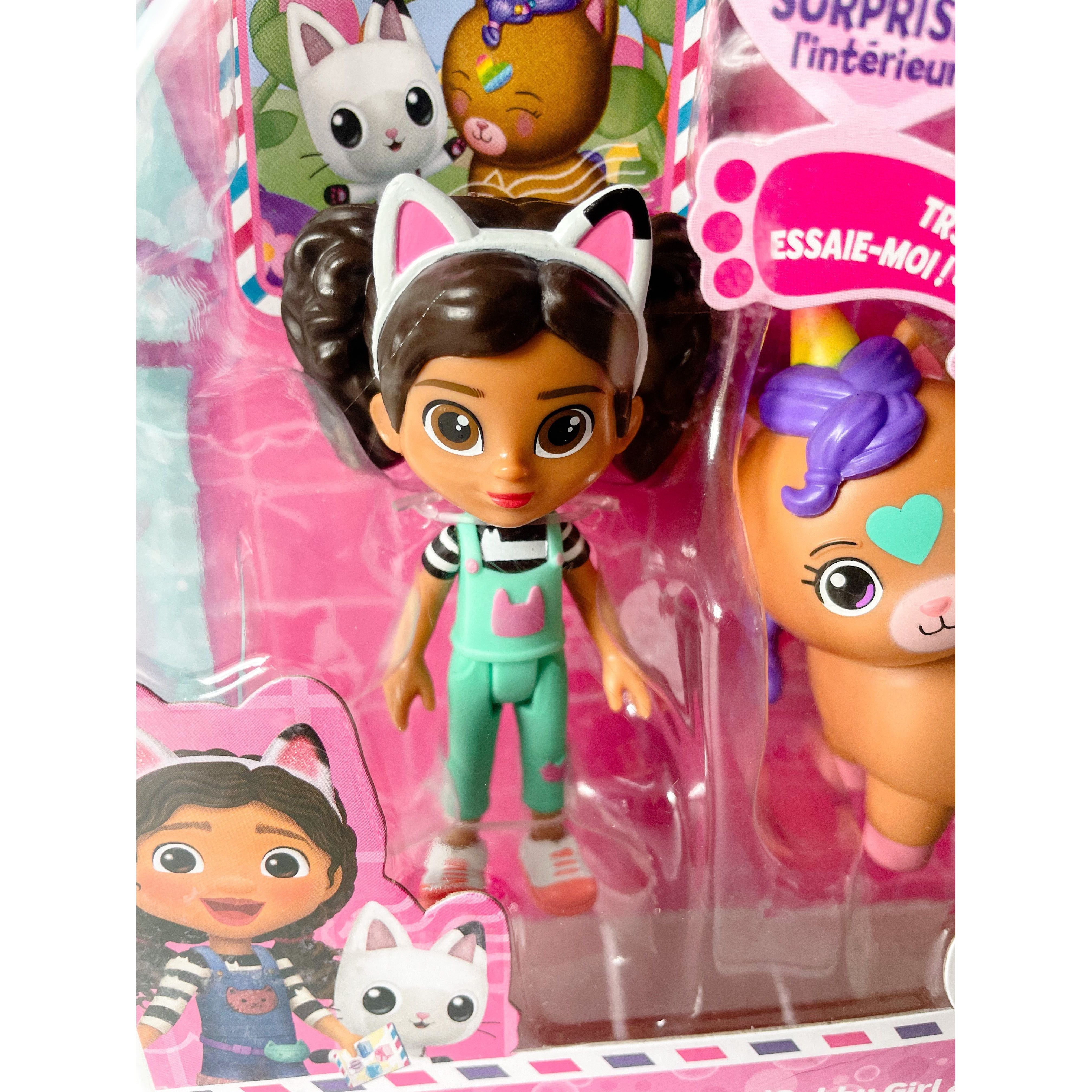 Gabby's Dollhouse, Gabby Girl and Kico the Kittycorn Toy Figures Pack, with  Accessories and Surprise Kids Toys for Ages 3 and up