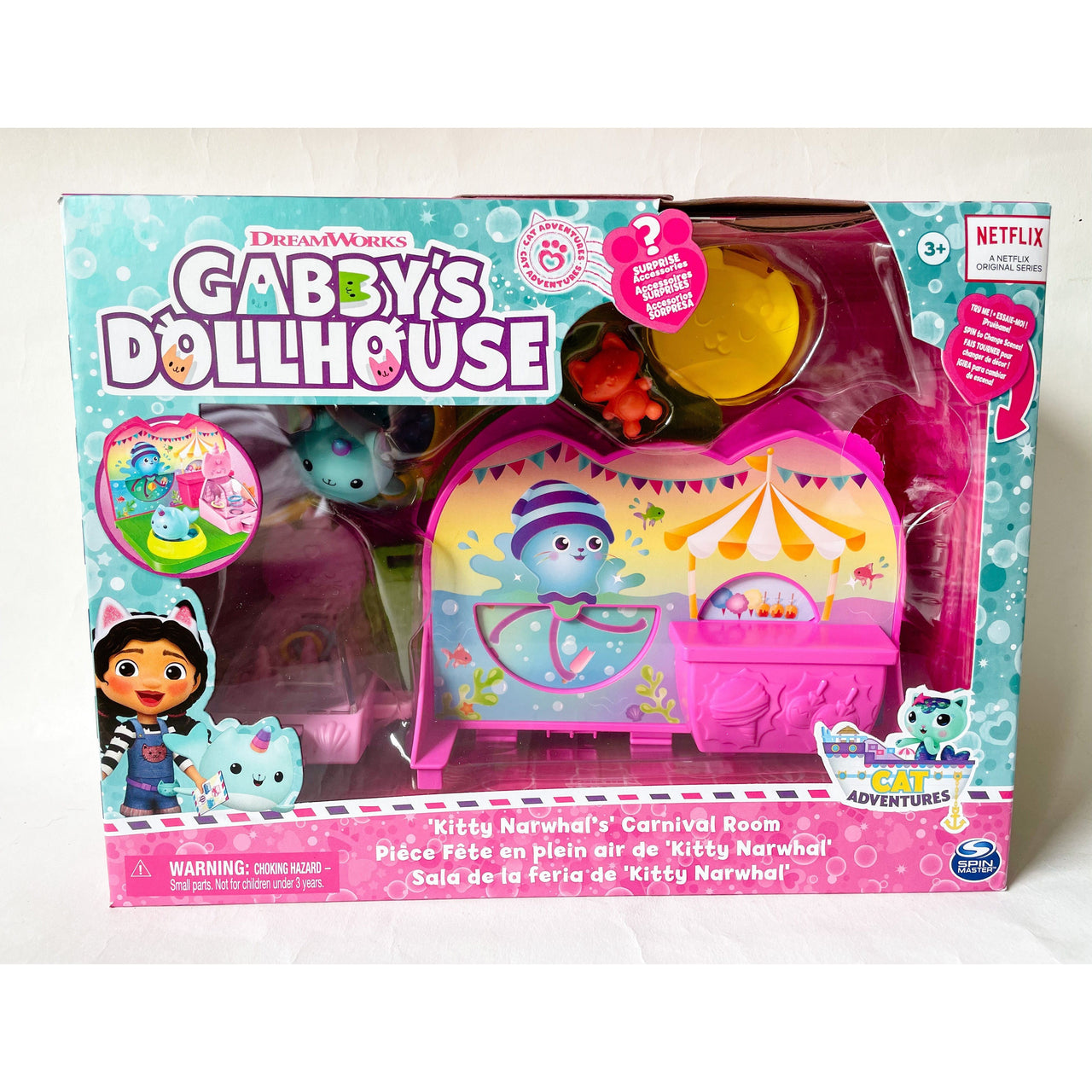 Gabby's Dollhouse Kitty Narwhal’s Carnival Room Gabby's Dollhouse