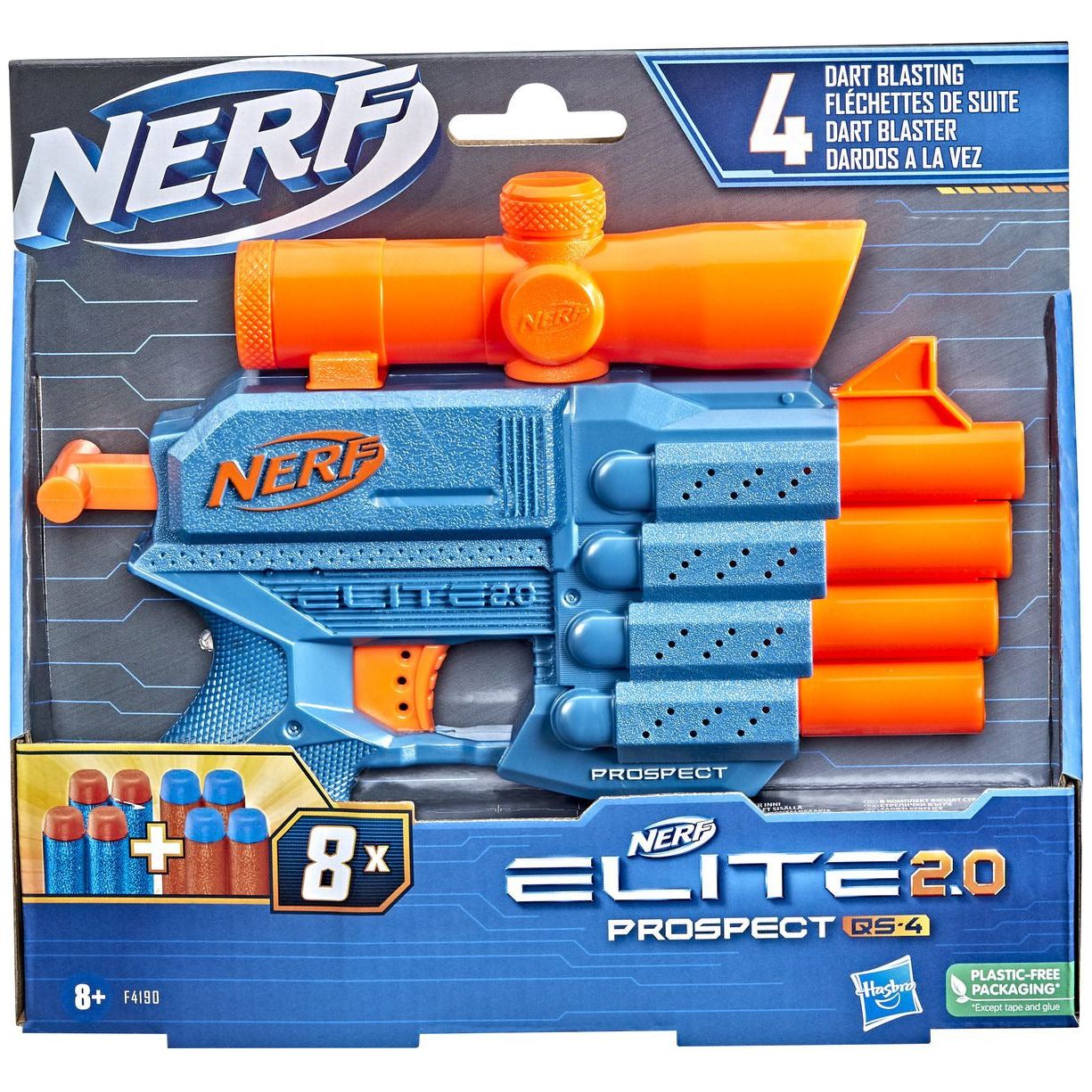 Nerf Elite 2.0 Prospect QS-4 Blaster NERF