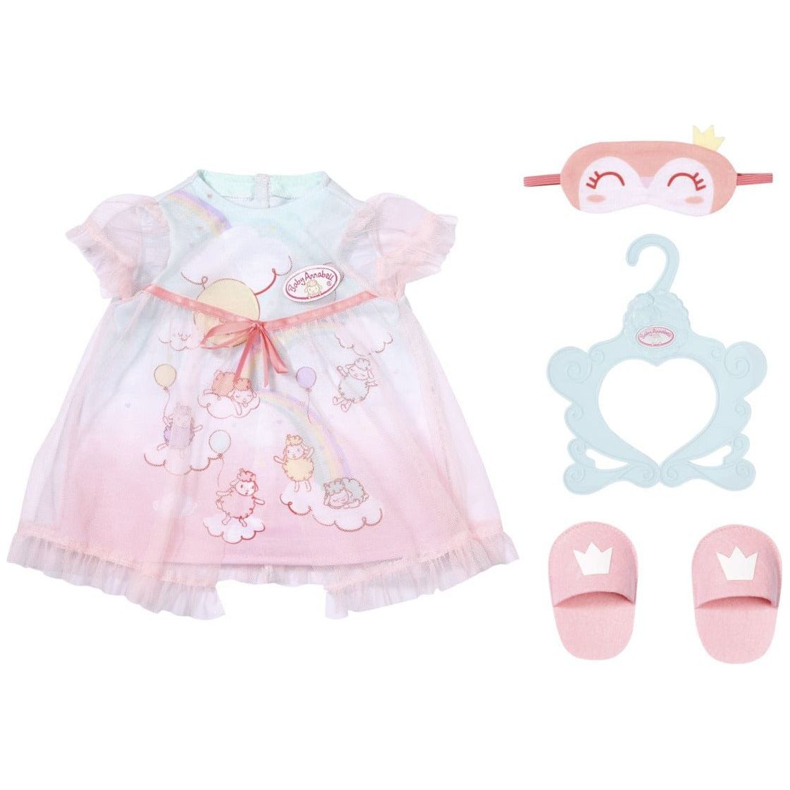 Baby Annabell Sweet Dreams Gown 43cm Baby Annabell