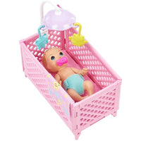 Thumbnail for Barbie Skipper Babysitters Inc. Crib Sleepy Baby Playset - Blonde Hair Barbie
