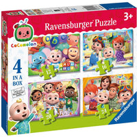 Thumbnail for Cocomelon Four In A Box Jigsaw Puzzle Ravensburger
