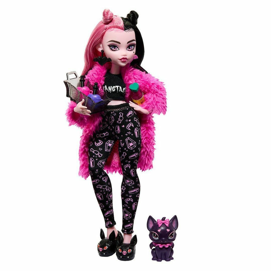 Monster High Creepover Party Draculaura Doll - Unicorn & Punkboi